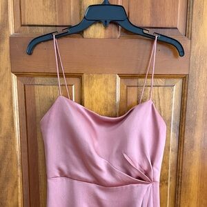 Jenny Yoo Blush Bridesmaids Dress - Size 10 Spaghetti Strap Dress